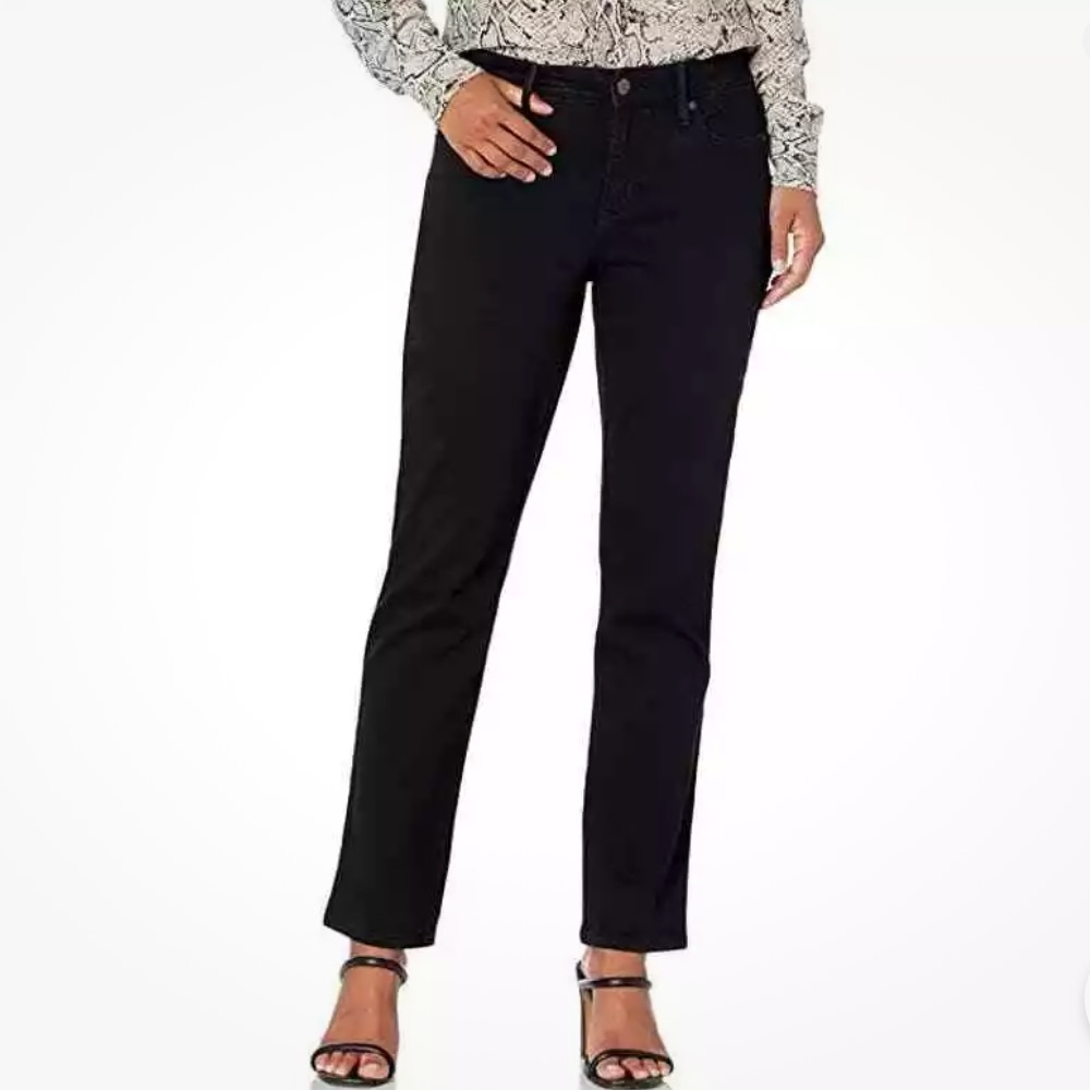 Gloria Vanderbilt | High rise classic black jeans size 8